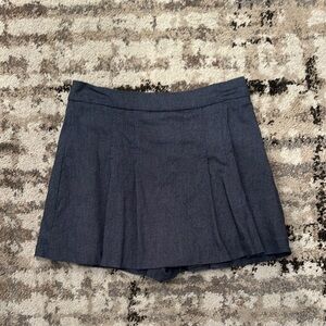 Zara Dark Blue Skirt Set